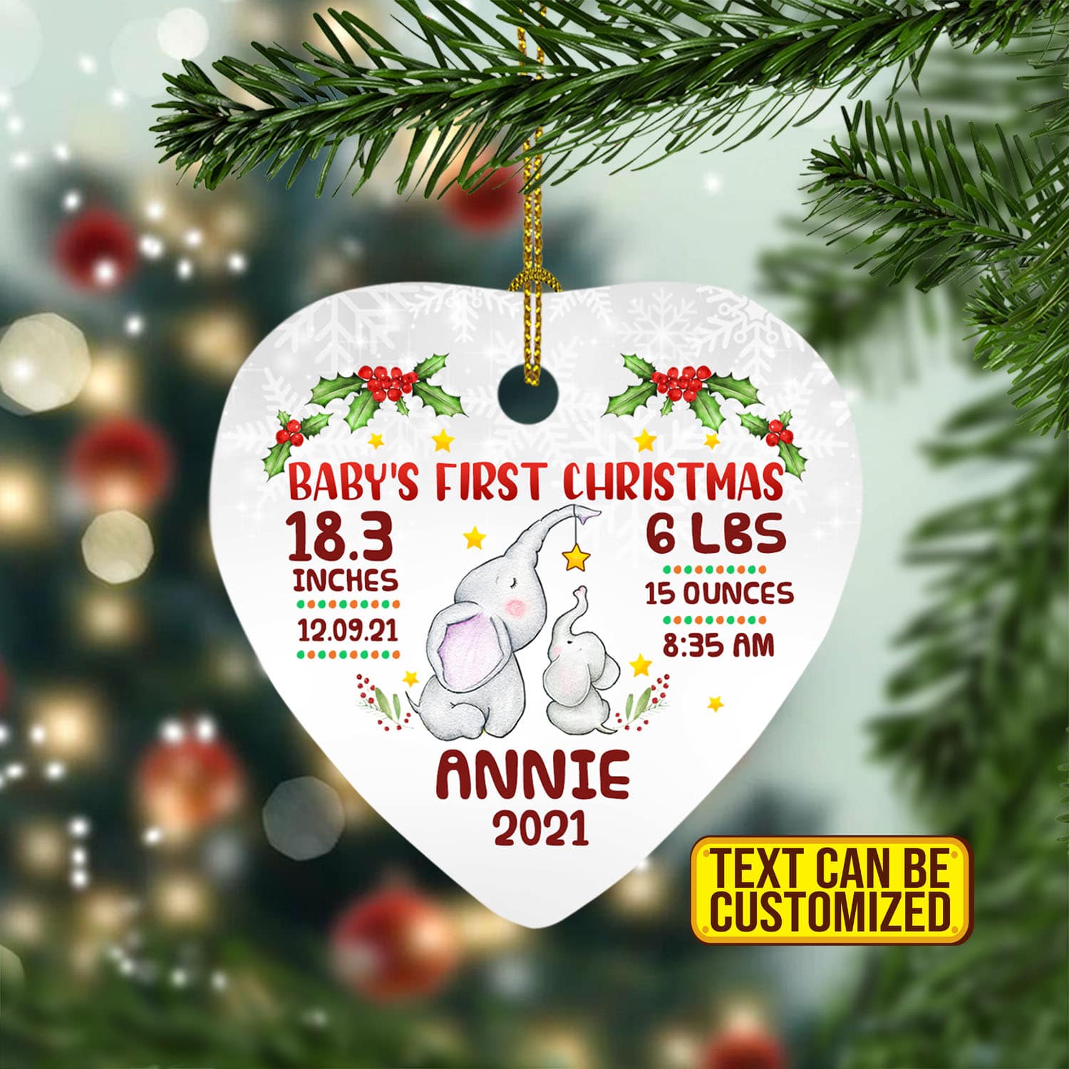 1. Baby Frist Christmas CUSTOM TEXT (4) Mockup 3