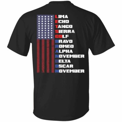 5TM UU TIEN. Lima Echo Tango, Black, Unisex T-Shirt