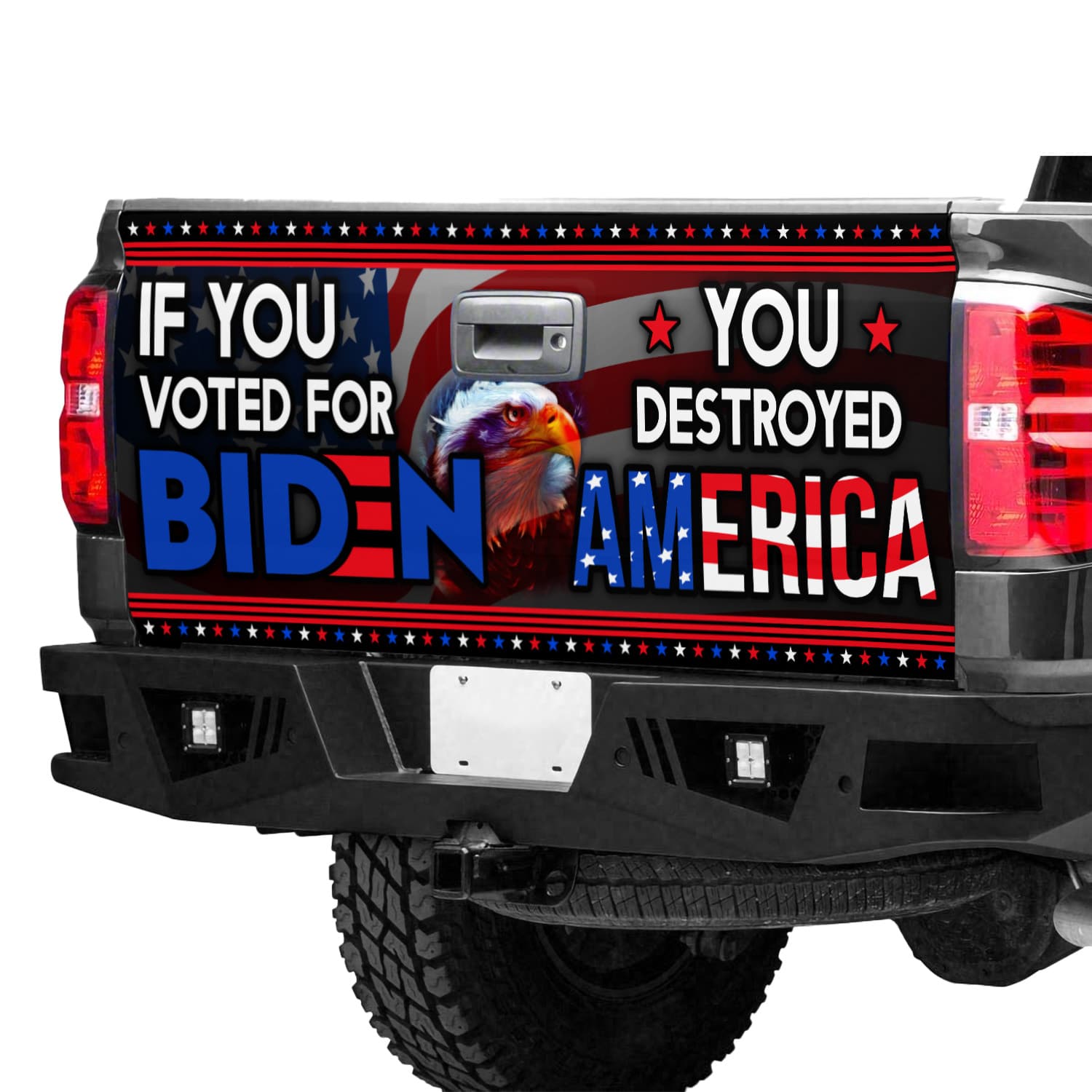 Joe Biden Tailgate Wrap - et2t0vt