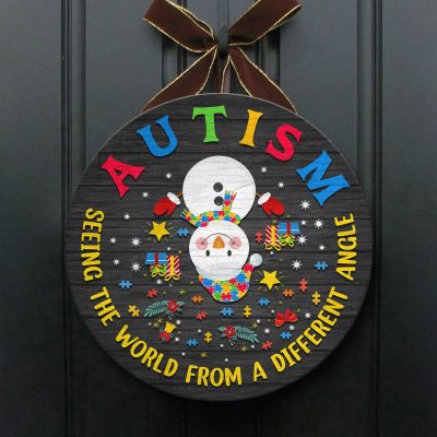 Wooden Door Sign