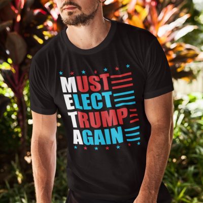 Alternative view of Must Elect Trump Again Funny T-Shirt - Support Trump Shirt - Trump Is Still My President Shirt