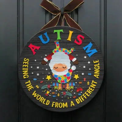 Wooden Door Sign
