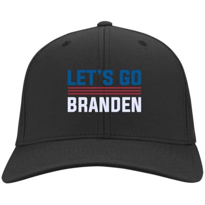 35 HG UU TIEN. Let's Go Branden Hat, Black, Twill Cap