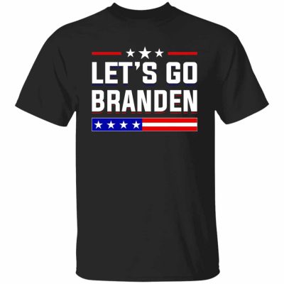 35 HG UU TIEN. Let's Go Branden, Black, Unisex T-Shirt