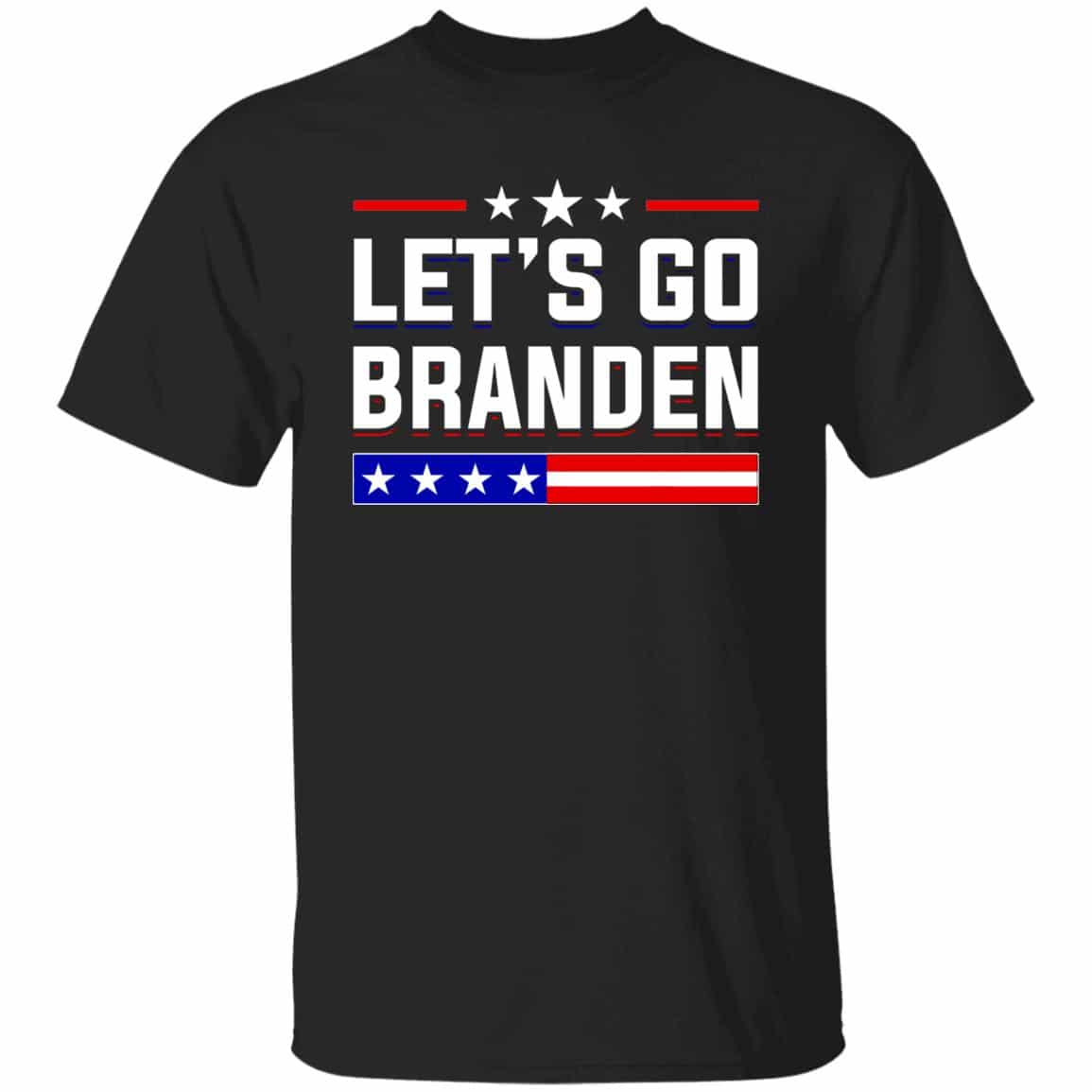 35 HG UU TIEN. Let's Go Branden, Black, Unisex T-Shirt