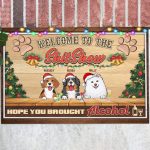3. Welcome to Shitshow (Sample Design 3) Doormat mockup 12