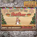 3. Welcome to Shitshow (doormat - clipart - custom text) mk1