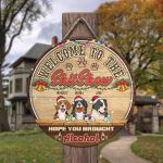 3. Welcome to Shitshow (Sample Design 3) Door Sign Mockup 3