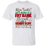 2Th. Fat Bank Account (6), White, Unisex T-Shirt