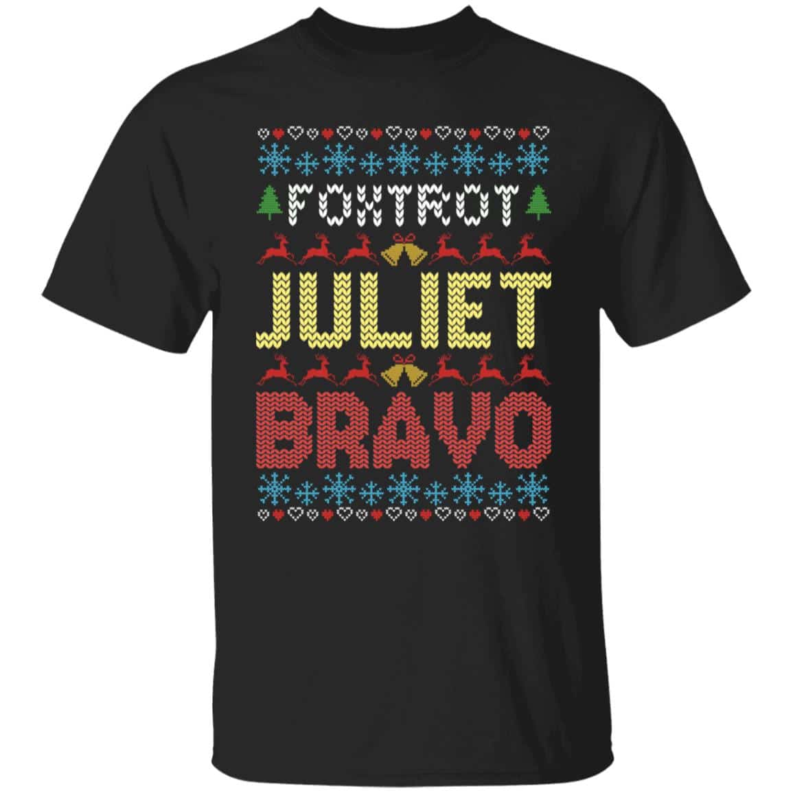 41 HG UU TIEN. Foxtrot Juliet Bravo Ugly, Black, Unisex T-Shirt