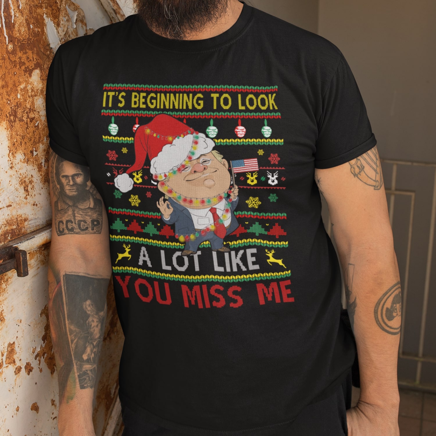 2Th UU TIEN. You Miss Me Trump Christmas (6) mk1