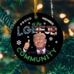 4VT. Trump Proud Member ornament mk1
