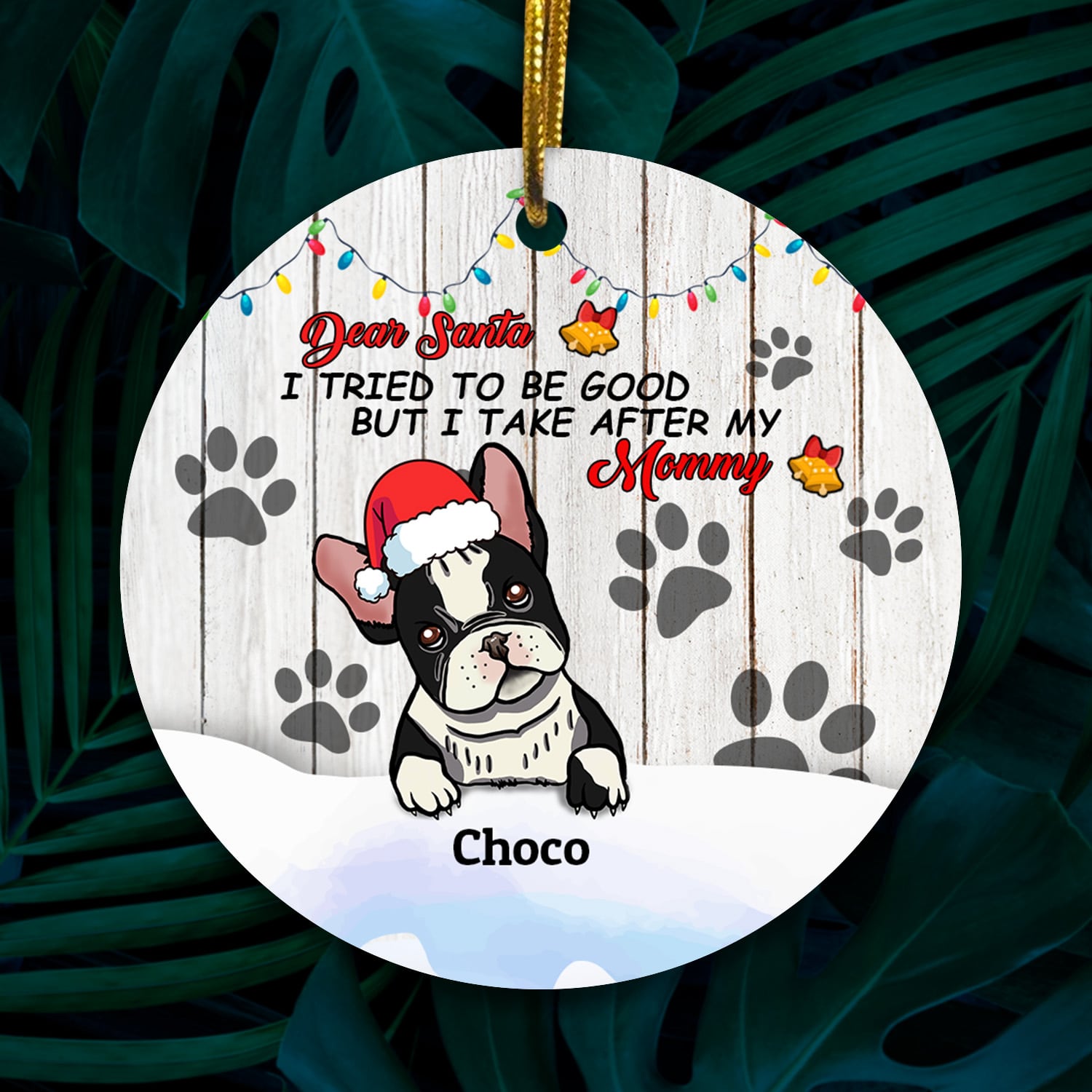 3O. Dear Santa 1-sample design Circle Mockup 2