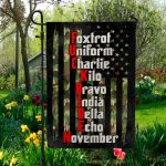 30x40 side 1 Garden Flag Mockup 5