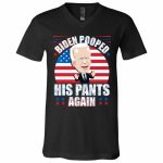 14TM UU TIEN. Biden Pooped Pants Again (6), Black, V-Neck T-Shirt 14TM UU TIEN. Biden Pooped Pants Again (6), Black, V-Neck T-Shirt