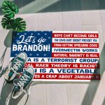 1O. uu tien Boys Can't Become Girls Doormat mockup 5