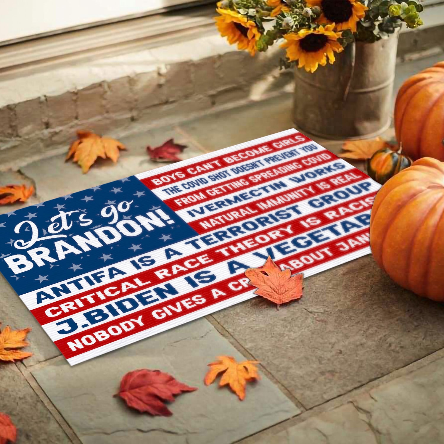 1O. uu tien Boys Can't Become Girls Doormat mockup 9