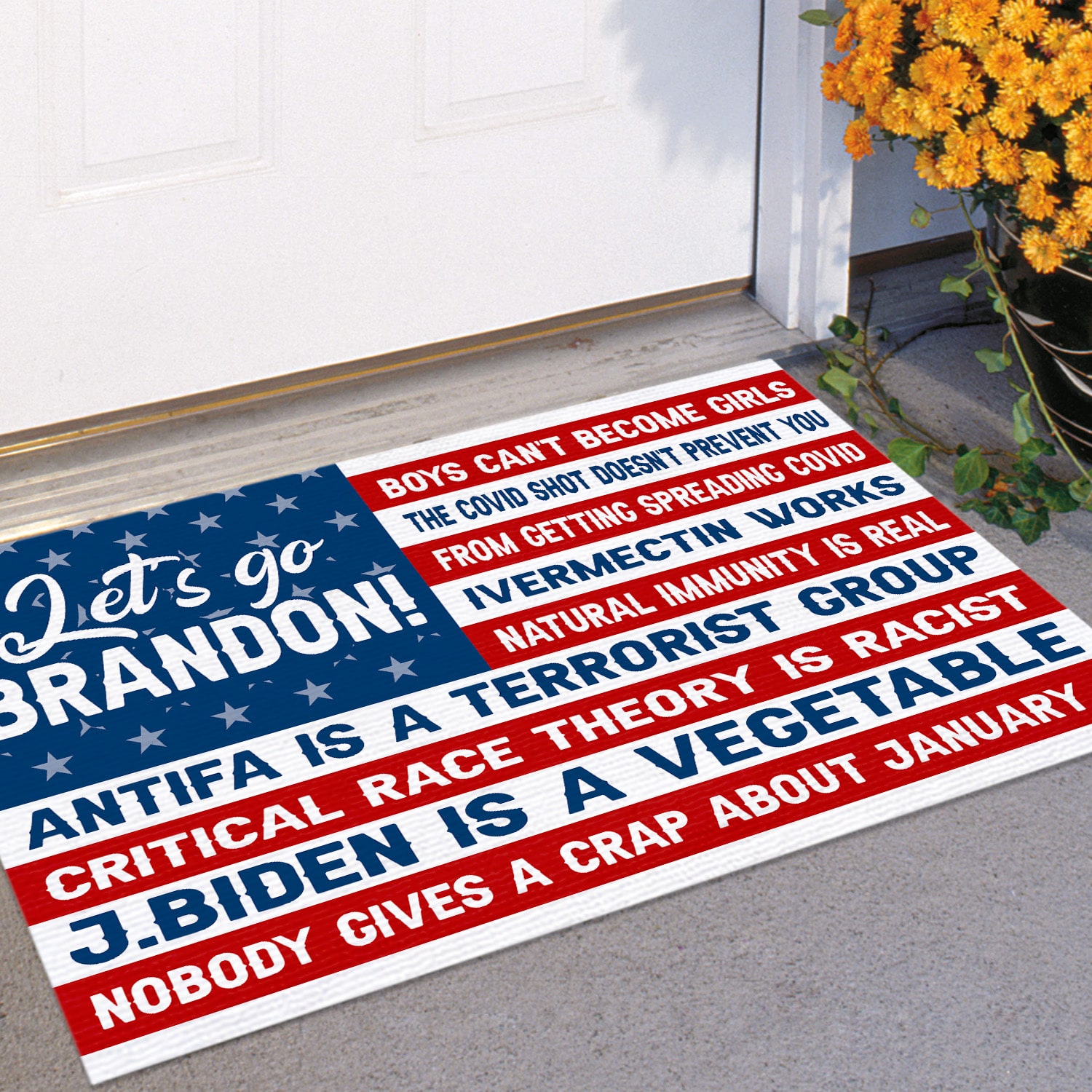 1O. uu tien Boys Can't Become Girls Doormat Mockup 11