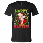 1Th UU TIEN. Happy Easter (5), Black, V-Neck T-Shirt 1Th UU TIEN. Happy Easter (5), Black, V-Neck T-Shirt