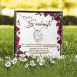 To My Soulmate I May Not Be Able To Solve All Your Problems Forever Love Heart Pendant Necklace