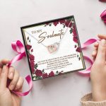 To My Soulmate I May Not Be Able To Solve All Your Problems Interlocking Hearts Pendant Necklace