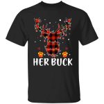 2Th. Her Buck And His Doe 2, Black, Unisex T-Shirt
