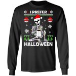 skeleton xmas t, Black, Long Sleeve skeleton xmas t, Black, Long Sleeve