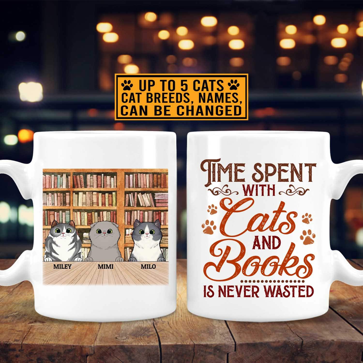 8Th. Time Spent With Cats Mockup 2