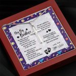 Hey Big Brother My Little Eyes Are Watching All You Say And Do Artisan Crafted Cross Necklace - Big Brother To Be Gifts