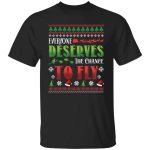 3Th. Everyone Deserves The Chance To Fly, Black, Unisex T-Shirt 3Th. Everyone Deserves The Chance To Fly, Black, Unisex T-Shirt
