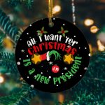 1VT. UU TIEN All I Want For Christmas Grinch ornament mk2