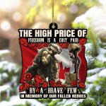 2O. High Price Die Cut Ornament Mockup 3