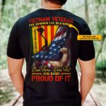 2VT. Vietnam Veteran Been There back shirt mk3