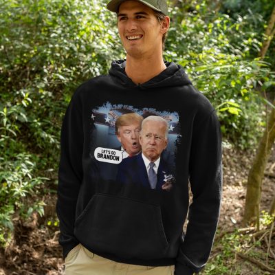 Alternative view of Trump Said To Biden Let's Go Brandon T-Shirt - Funny Donald Trump Joe Biden Hoodie - Sweatshirt