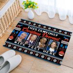 This Is My Ugly Christmas Doormat Biden Harris Obama Doormat - Wipe Feet Here Biden Doormat