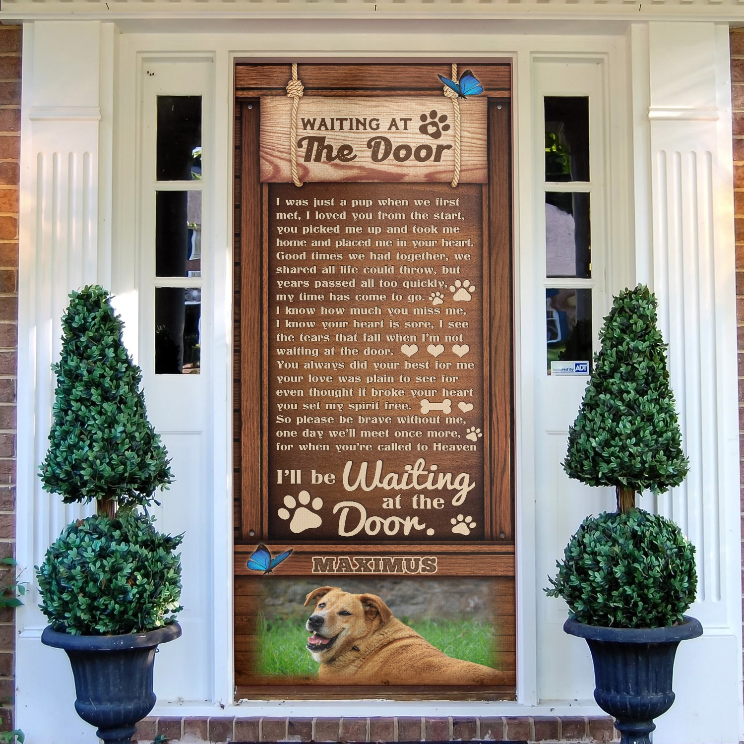 1. Waiting At Door (Sample Design) Mockup 9