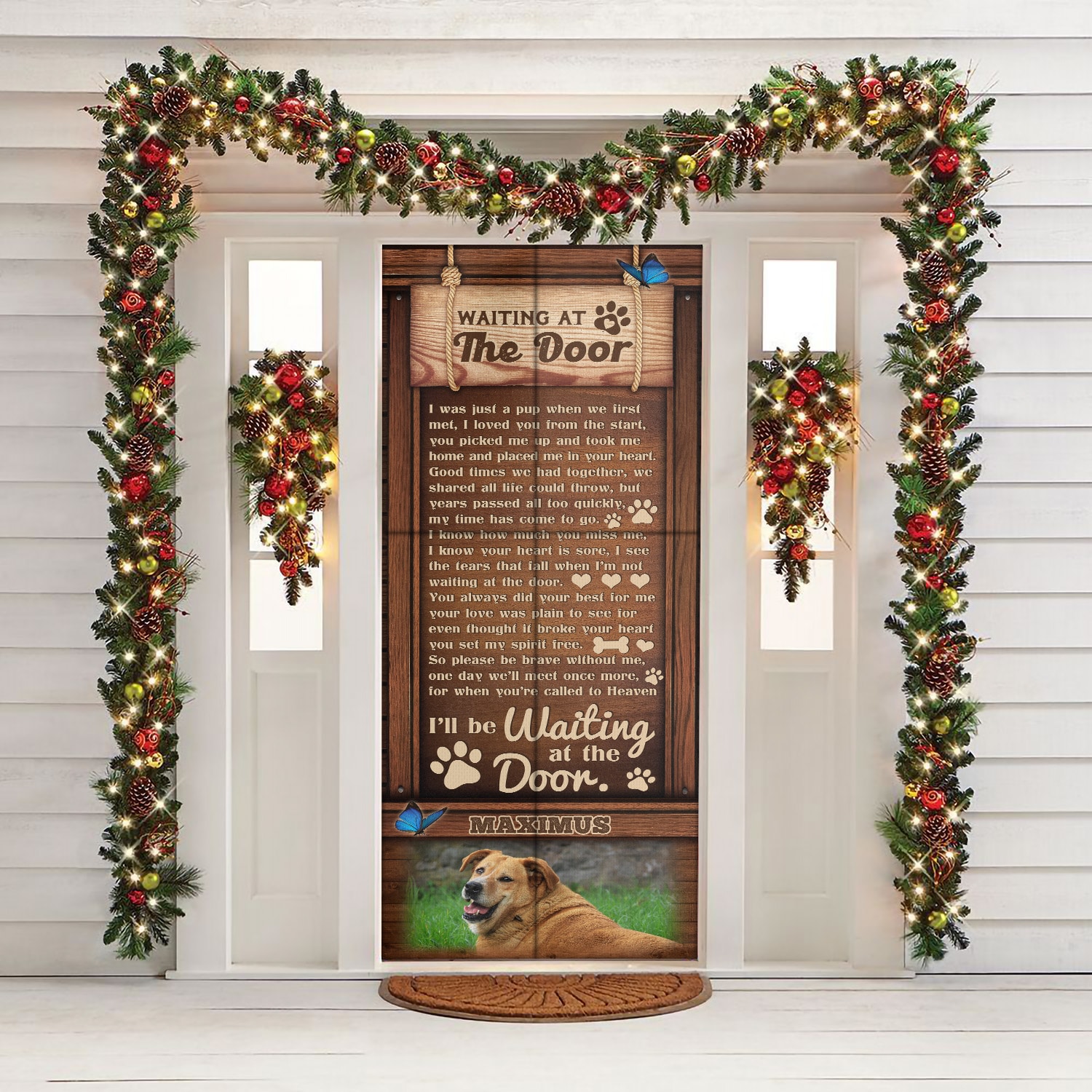 1. Waiting At Door (Sample Design) Mockup 1