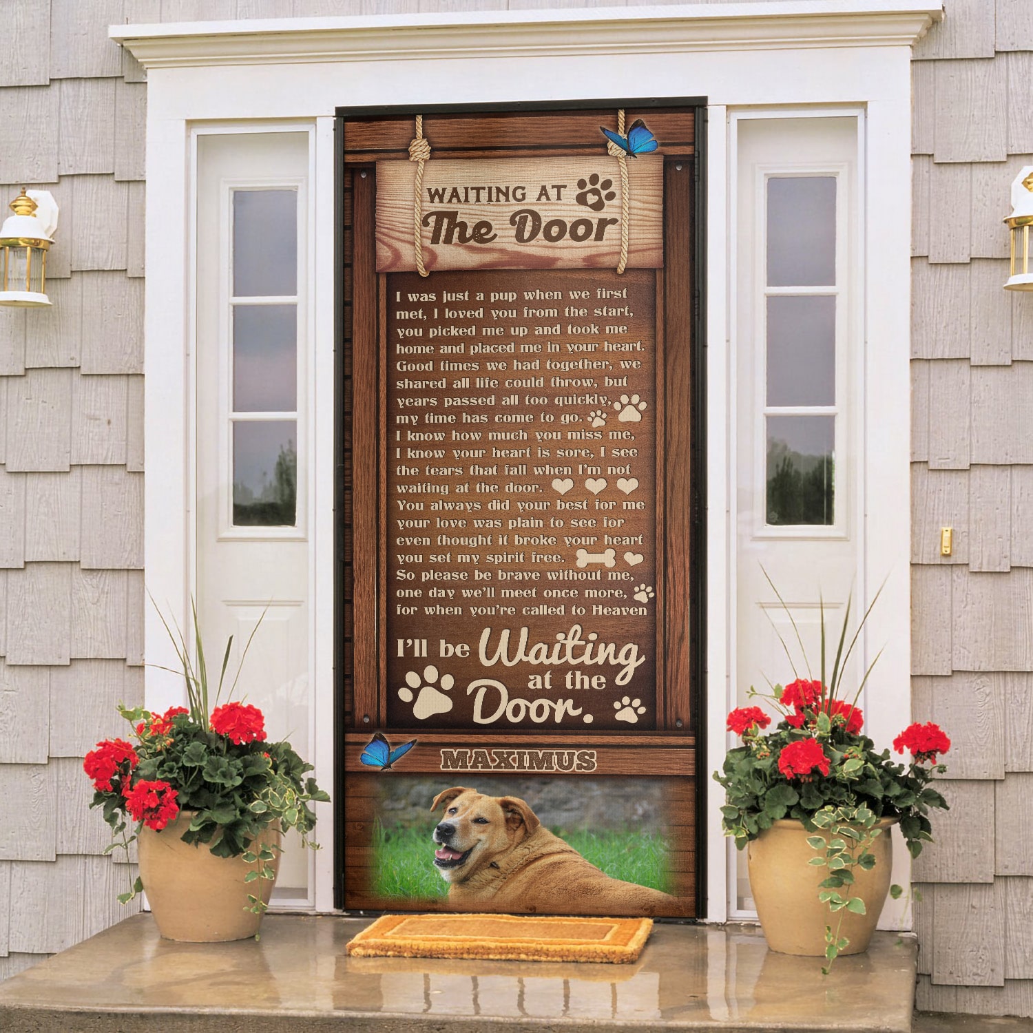 1. Waiting At Door (Sample Design) Mockup 3