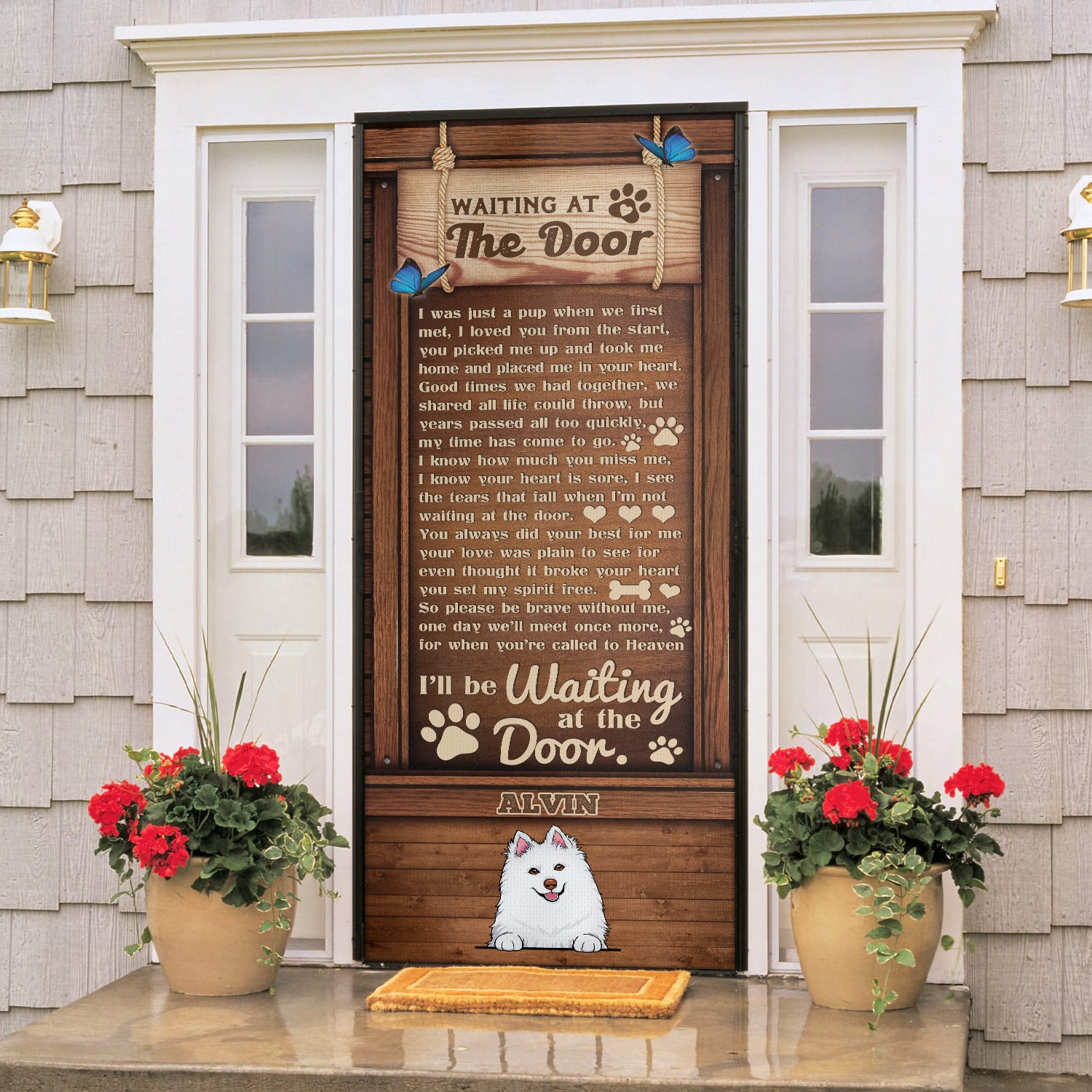 1. Waiting At Door (Sample Design) clipart Mockup 3