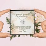 From Dad To My Beautiful Daughter On Your Wedding Day The Walk Down Love Knot Necklace