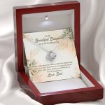 From Dad To My Beautiful Daughter On Your Wedding Day The Walk Down Love Knot Necklace