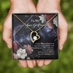 To My Sons Girlfriend It Takes A Special Girl To Fit Into Our Crazy Family Forever Love Heart Pendant Necklace To My Sons Girlfriend It Takes A Special Girl To Fit Into Our Crazy Family Forever Love Heart Pendant Necklace