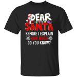 2Th. Dear Santa How Much Do You Know (7), Black, Unisex T-Shirt 2Th. Dear Santa How Much Do You Know (7), Black, Unisex T-Shirt