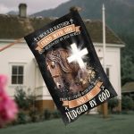 1. Stand With God(7) House Flag Mockup 4