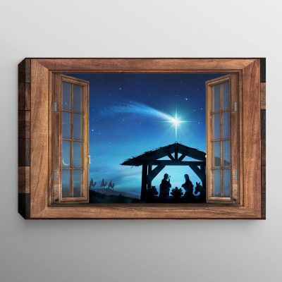 0.75'' Framed Canvas