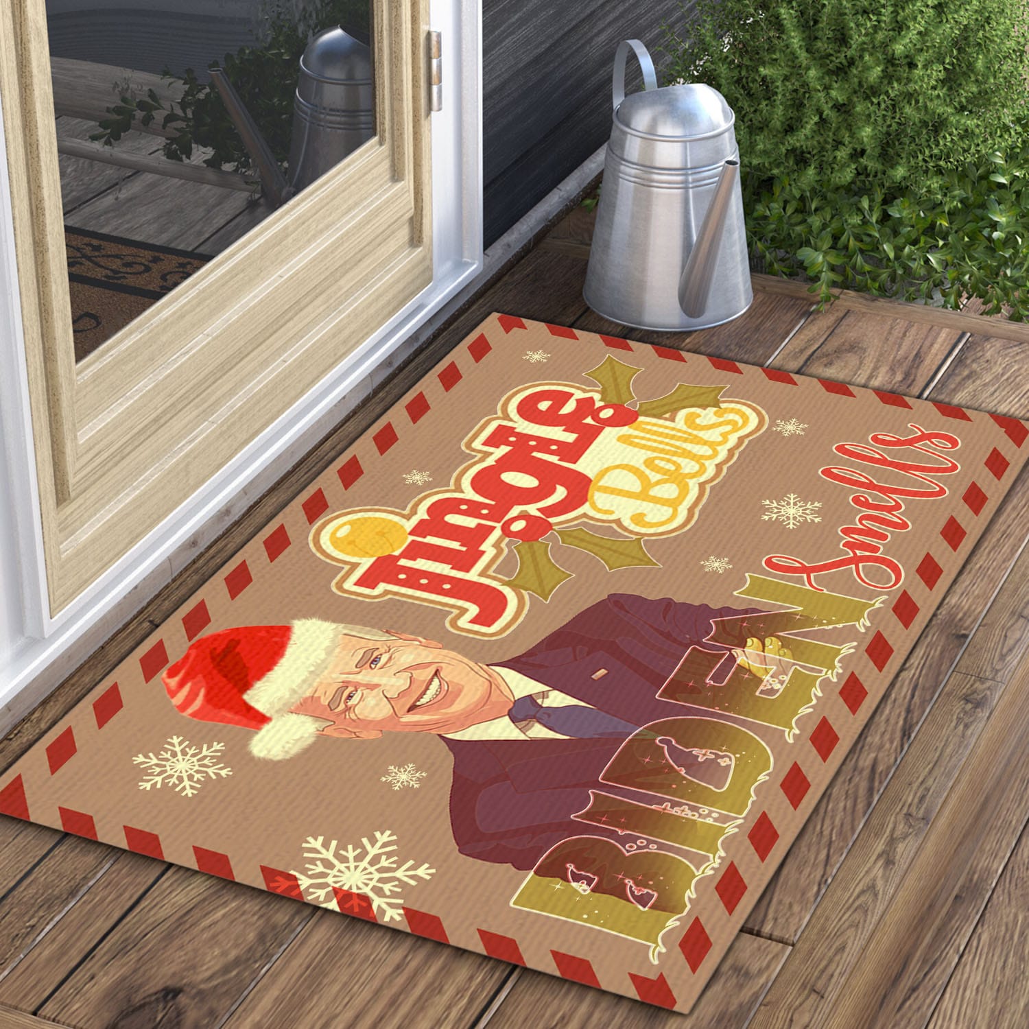 2O. Biden Smells Doormat Doormat Mockup 3