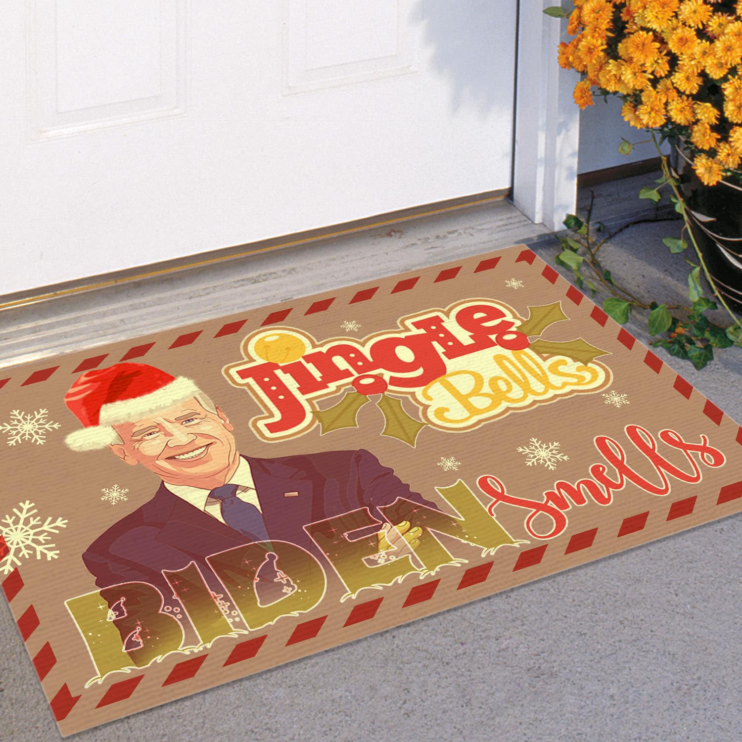 2O. Biden Smells Doormat Doormat Mockup 11