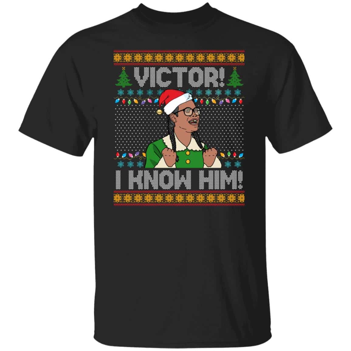 4Th UU TIE?N. Victor I Know Him tee 2, Black, Unisex T-Shirt 4Th UU TIE?N. Victor I Know Him tee 2, Black, Unisex T-Shirt