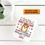1VT. Best Dog Dad Clip Art mug mk2