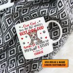 1VT. Best Dog Dad Clip Art mug mk1